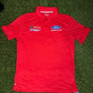 Wood Brothers Racing Josh Berry Ford Racing Polo 2026 NWT Size L